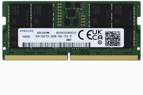 Samsung 16GB DDR5 5600MHz PC5-44800 SODIMM 1Rx8 Single Rank CL46 ...