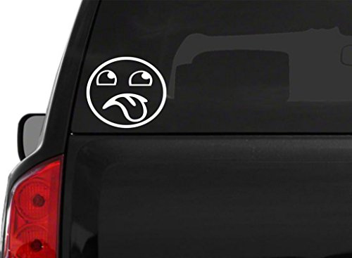 Sick Face auto adesivo per finestra novità adesivo...