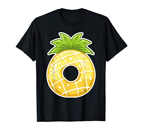 Pineapple Donut Fruit Cute Doughnut Gift Maglietta
