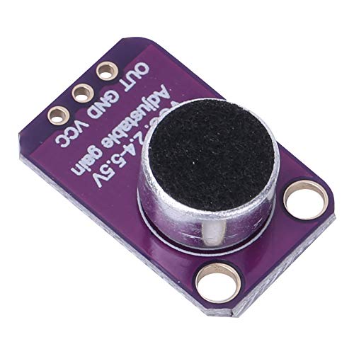 Fdit Microphone Microphone Amplifier Module High High Reinforcement Sound Sensor Preamplifier for ADC Microcontroller Measurement