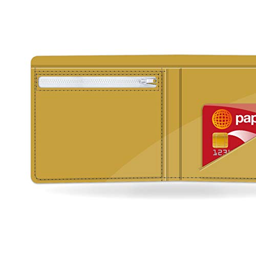 Preisvergleich Produktbild Gold / METALLIC - Pappwallet - Portmonee - aus absolut reissfestem und wasserabweisenden Tyvek® - Made in Germany