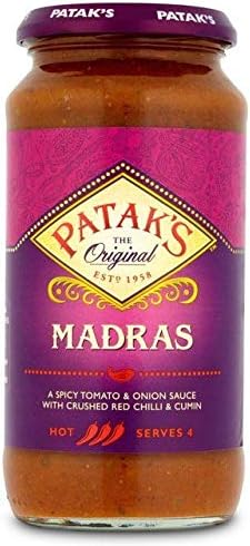 Patak's Madras Sauce 450g : Amazon.co.uk: Grocery
