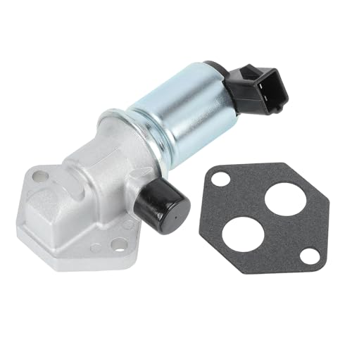 A ABSOPRO Idle Air Control Valve for Ford F-150 F-250 1994-1996 5.8L Fuel Injection Idle Air Control Valve IAC W/Gasket for Ford Bronco 1994-1996 5.8L No.F6TZ9F715HA/F4TZ9F715A