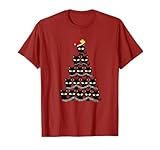 What a Hoot Black Cat Christmas Holiday Decor Tees