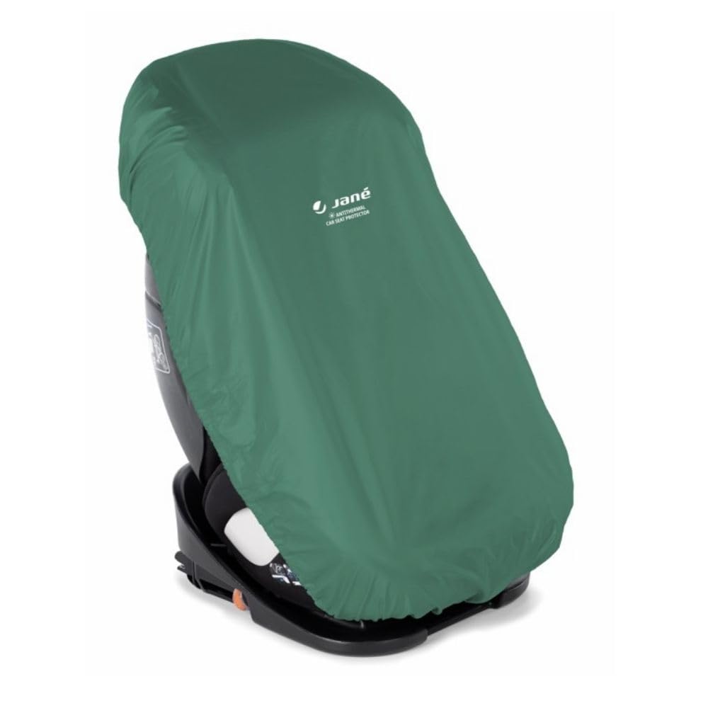 Jané Antithermic Cover for Car Seat Group 0 1 2 3, Multi Size iSize Universal, Anti UV, Green