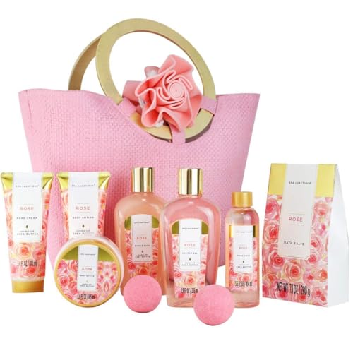 Spa Luxetique Juego de regalo de spa, regalos de mimos para mujer...