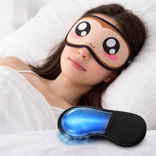 Image of Jenna Big Eye Eye Mask For Insomnia, Meditation, Puffy Eyes And Dark Circles