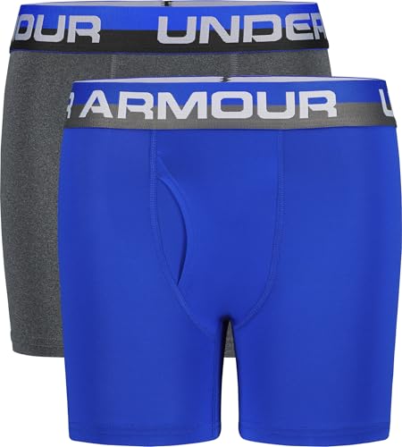 Image of Under Armour Big Boys' 2 Pack Performance Boxer Briefs