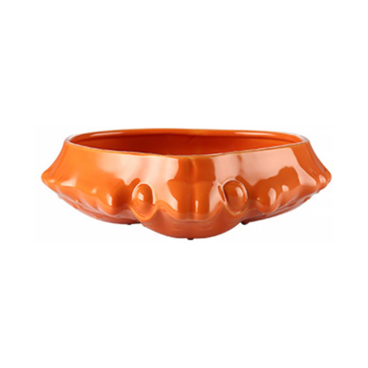 Bol en céramique forme crabe orange pour ne plus rater vos présentations