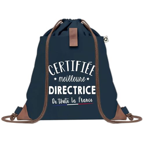 Sac de sport et gym bleu avec cordelettes robustes en toile souple
