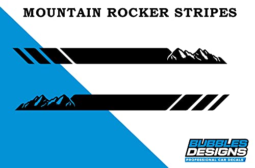 Mountain Stripes Decals Stickers Graphics Compatible With Ford F150 All Generations (2900B) #TOP5