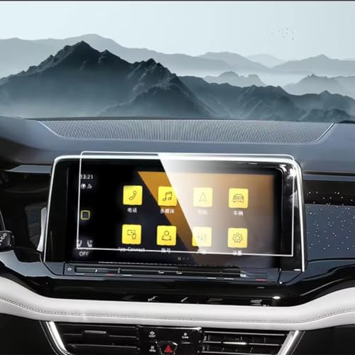 Protection d'Écran en Verre Trempé pour GPS VW Teramont X 2021-2023 et Tableau de Bord