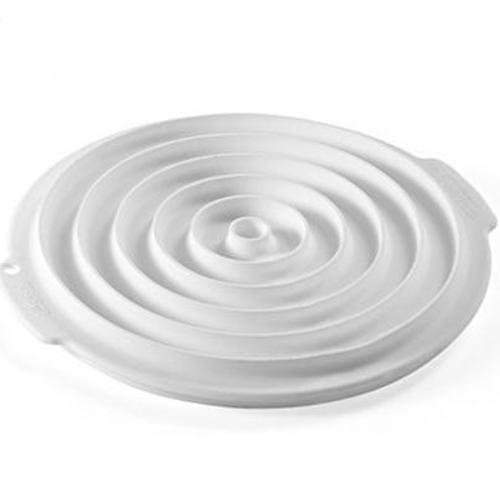 Silikomart professional - Moule insert décor en silicone rond double face - insert décor. Cuisine : Autour de la pâtisserie (Moules en silicone)