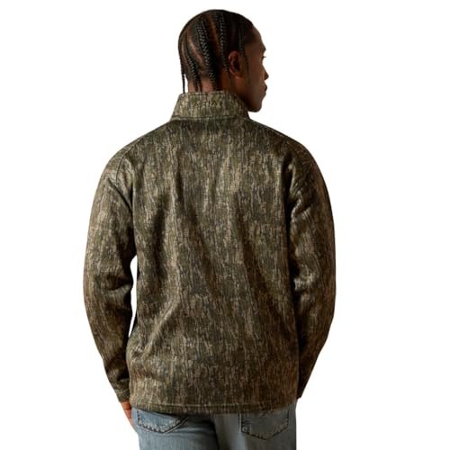 Ariat Men's Khaki Caldwell Reinforced Snap Sweater2