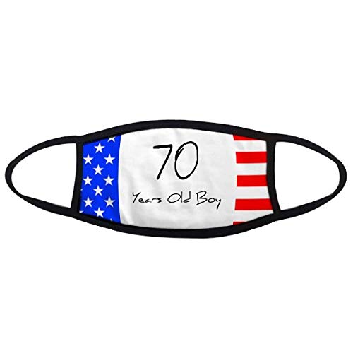 Drapeau étoiles rayures masque de bouche pour garçon art déco quotidien