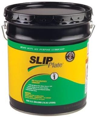 Precision BrandSlip Plate N 1Película seca Lubricants Slip Plate # 15Gal pailsuperior Grafito 33008 60545535Slip Plate # 15Gal pailsuperior Grafito