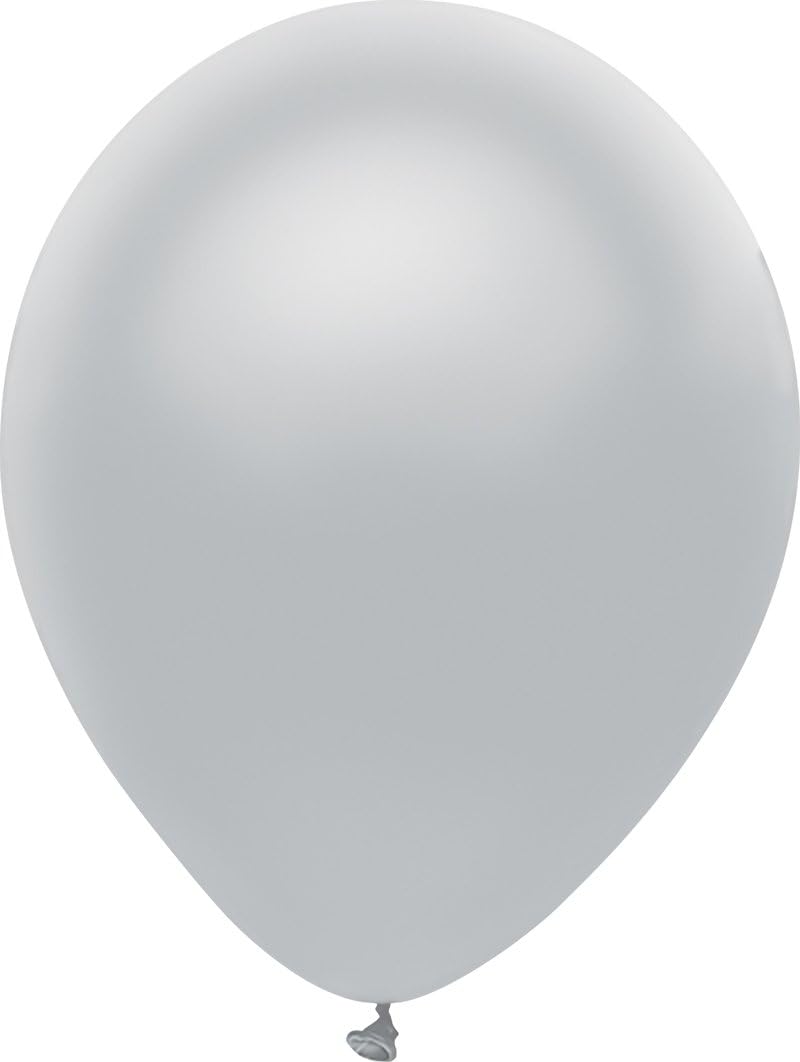 PartyMate 12" Round Solid Color Latex Balloons, 72-Count, Assorted Satin Colors