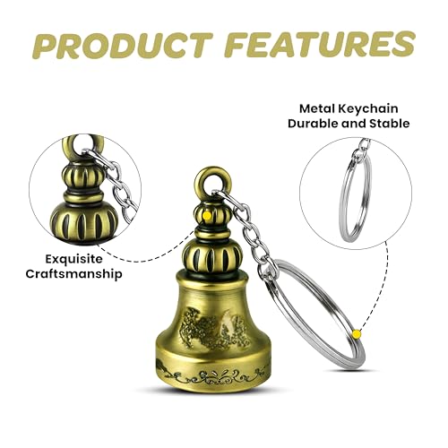 Image of Storite Decorative Keychain for Men & Women, Stylish Metal Key Ring Accessories for Bags, Keys and Gifts