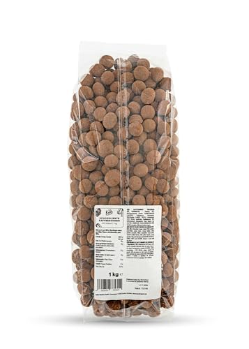 KoRo - Grains de café au chocolat 1 kg - Snack vegan idéal au goût intense de café et enrobé de chocolat.