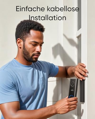 eufy Security C30 Videodeurbel Draadloze 2K FHD deurbelcamera met live video, mensdetectie, batterijvoeding, 16:9 beeld, eenvoudige installatie. Compatibel met HomeBase S380(Refurbished) - Afbeelding 5