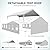 YITAHOME 20x40 ft Party Tent Outdoor Wedding Event Shelters Heavy Duty Upgraded Galvanized Canopy with Large White Roof, Removable Sidewalls, White