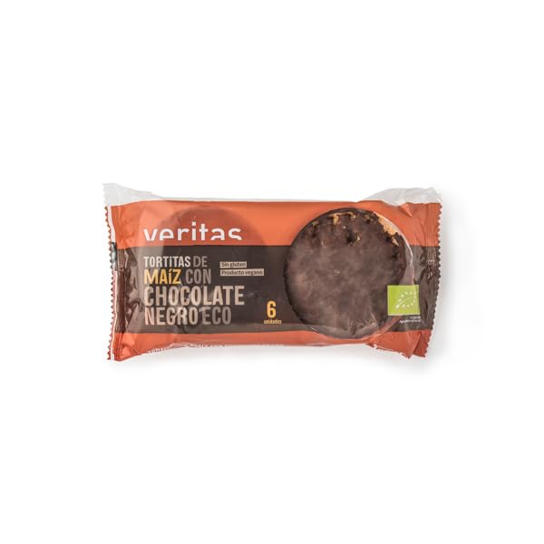 Veritas Tortitas de Maíz con Chocolate 100g ecológicas