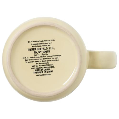 Image of Silver Buffalo Lord of the Rings Map Wax Resist, Ceramic Camper Mug, 20oz