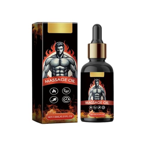 Men Massage Oil, Men Delay Oil, Men's Enhance Oil, Enhancement Oils Longer Energy Massage Essential Oil Men's Energy for Care Delay Performance