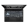 ASUS TUF Gaming A15 FA506NF-HN008W laptop AMD Ryzen 5 7535H 39.6 cm (15.6") Full HD 16 GB DDR5-SDRAM 512GB SSD NVIDIA GeForce RTX 2050 Wi-Fi 6 (802.11ax) Windows 11 Home Black