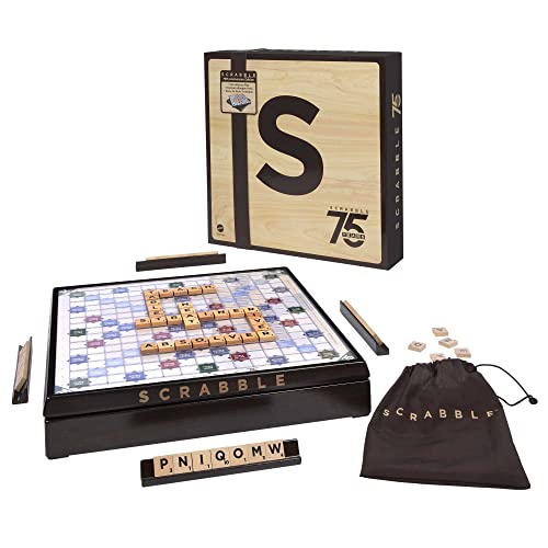 Scrabble De Luxe Avec Plateau Tournant – Jeu De Société Complet SPEAR'S GAMES