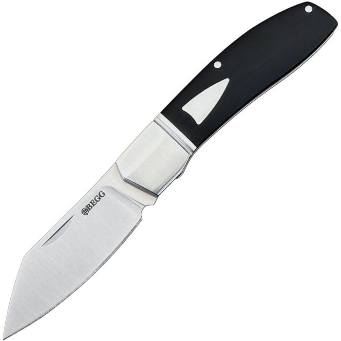 Begg Knives Sheepfoot Black G10