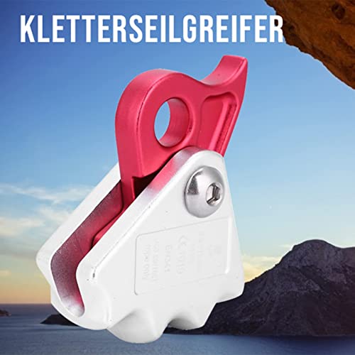Descensor de Autofrenagem Resistente para Corda de 9-12 Mm, para Operações de Escalada, Rapel e Resg