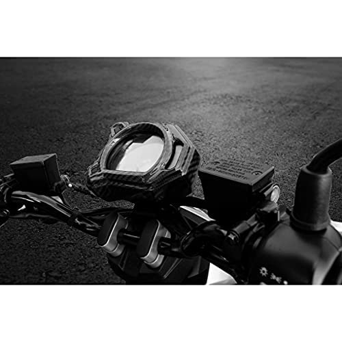 MOS Carbon Fiber Speedometer Upper Cover Compatible with Yamaha Zuma 125 2016-2021