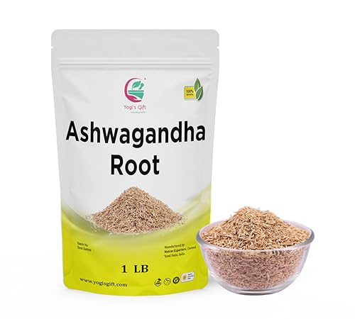 Ashwagandha Root 1lb Dried Herb by Yogi's Gift