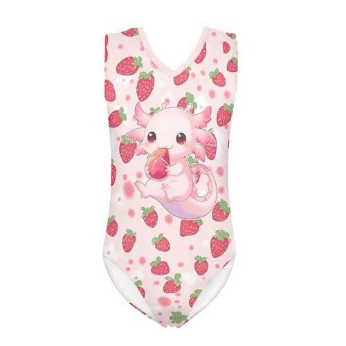 Image of ZFRXIGN Leotards for Girls Gymnastics 3-14 Years Kids Dance Clothes Summer Beachwear