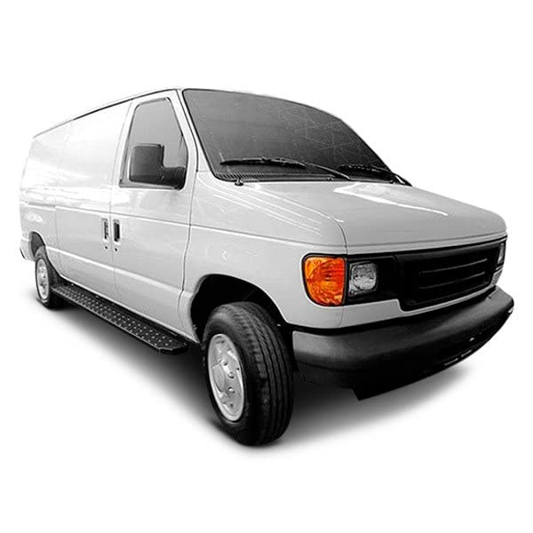 Estribos Trailfx RBV09B para vans, negro, acero miniatura 2