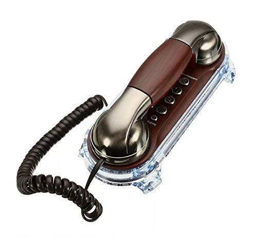 Cyrox Classic Landline Phone with Caller Id, Desktop Corded Telephone for Office Desk | Stylish Wired Phone for Living Room and Office Desktop | Compact Wired Telephone with LCD Screen (1Pcs)-image-9