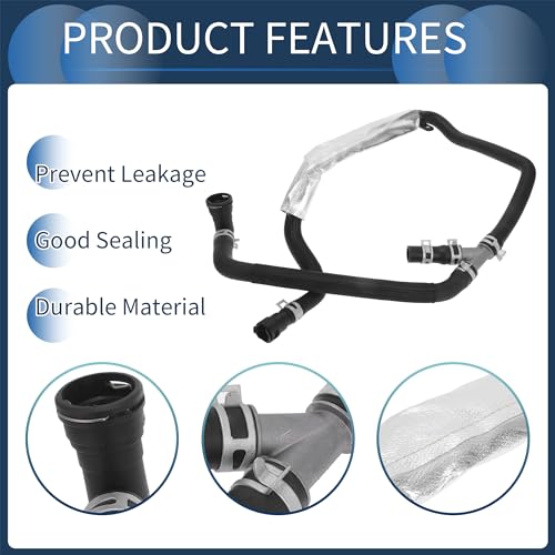 INFINAUTO Engine Heater Hose Assembly for Ford F-150 3.5L 2011 2012 2013 2014, HVAC Heater Outlet Pipe Replace No.BL3Z18472J by INFINAUTO - Image 5