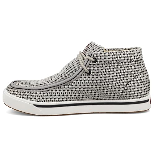Image of Twisted X Men's Kicks, Moc Toe, Black & White Multi, 9 W