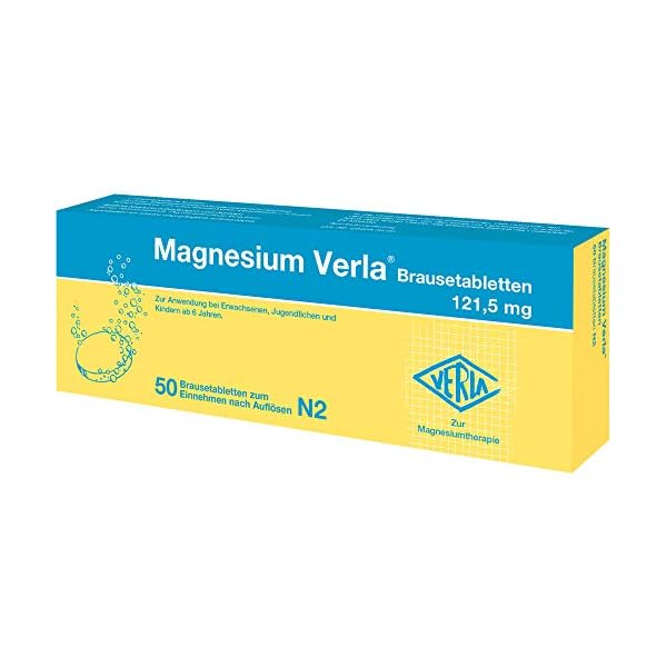 MAGNESIUM VERLA Brausetabletten 50 St – Bild 4