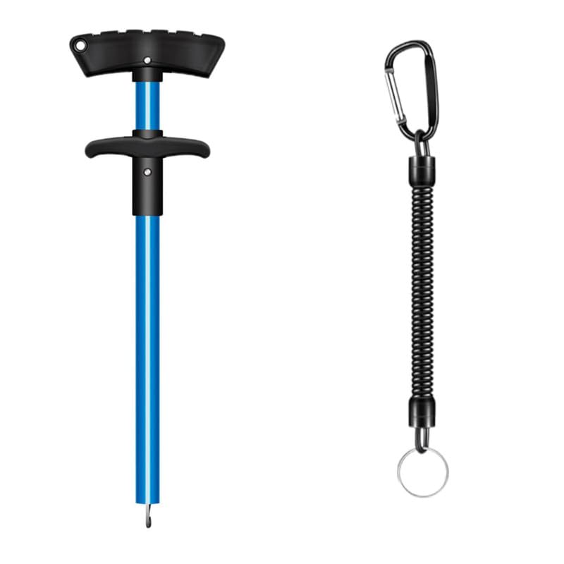 Cracrab Fish Hook Remover Tool, Fishing Gear Aluminum Hook Remover Tool Fishing Dehooker Freshwater...