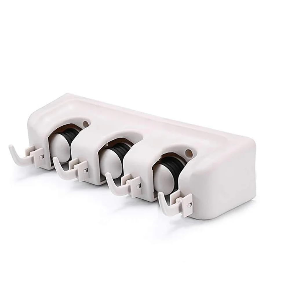 Multipurpose Mop and Broom Holder, Wall Mounted, Indoor/Outdoor, Space-Saving Storage for Kitchen, Garage, Shed (B0D81K7GJX) Amazon Price History, Amazon Price Tracker
