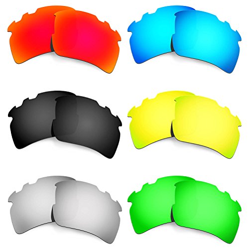 Verres Flak 2.0 Vented Oakley de remplacement - Kit complet de 6 paires
