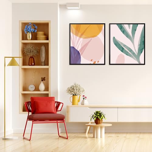 Image of LaVie Home 24x28 Picture Frame for Wall Display, 24x28 Black Picture Frame with HD Plexiglas, 24 x 28 Photo Frame 1 Pack, Display Frame for Vertical or Horizontal, Classic Collection