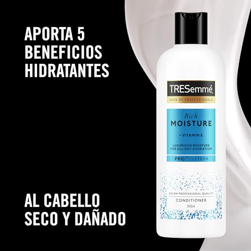 Tresemmé Hidratación Profunda Champú, Acondicionador y Mascarilla Capilar, para cabello seco y dañado 400 ml + 400 ml + 440 ml - imagen 3