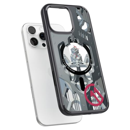 Image of Spigen Ultra Hybrid T MagFit Back Cover Case for iPhone 16 Pro, c11 Collection, MagSafe Compatible, Camera Control Covered, 3D Effect with Hexa-Layer Print - PC+TPU | Navigator