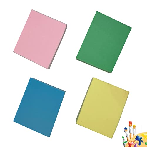 4 Esponjas de Artista Sintéticas de Artista de Acuarela Esponjas Textura Suave Poros Finos Esponjas...