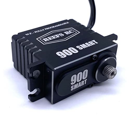 Reefs Rc 900 Smart Digital Metal Gear Waterproof Programmable Servo & Winch Black Sehreefs118 Servos #TOP9