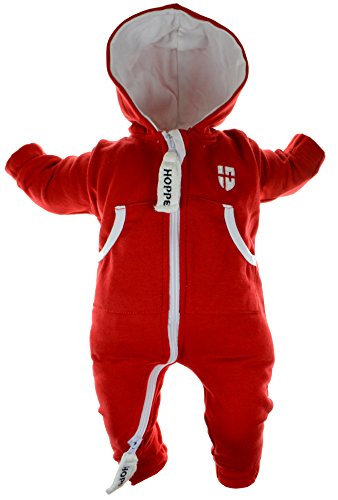 Preisvergleich Produktbild Gennadi Hoppe Baby Jumpsuit - Overall, rot, 18-24