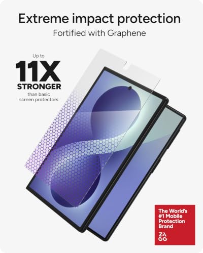 Image of ZAGG Glass XTR5 Samsung Galaxy Z Fold8 Screen Protector